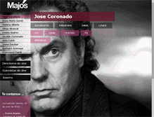 Tablet Screenshot of josecoronado.com